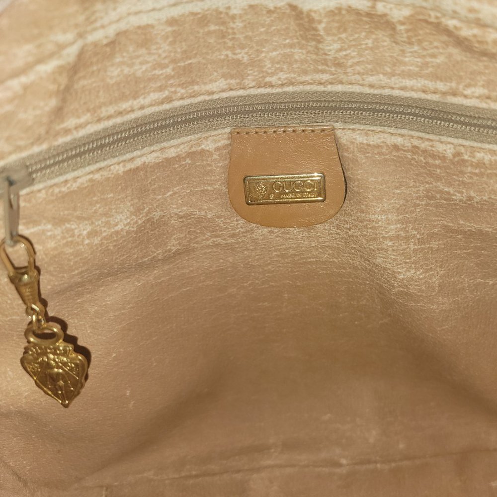 π 1980s VINTAGE GUCCI HANDBAG - Picture 6 of 17